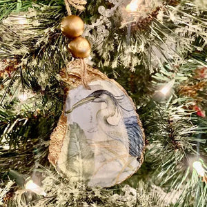 PearlTide - Oyster Shell Christmas Ornament