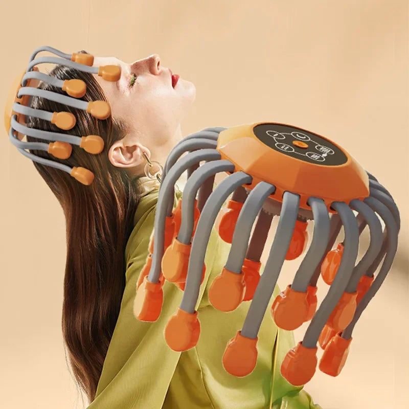 CalmTentacle – Stress-Relief Octopus Head Massager