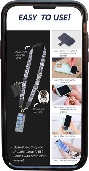 FlexiSecure - Versatile Phone Pouch Strap