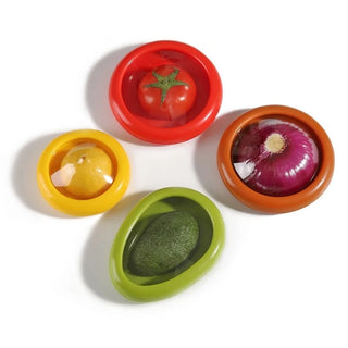 KeepFresh – Reusable Food Lids for Cut Produce (x4)