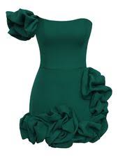 Rosalique – Feminine Ruffled Bud Dress