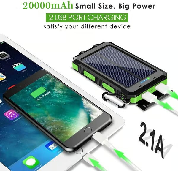 RayCharge – Reliable Waterproof Solar Power Bank