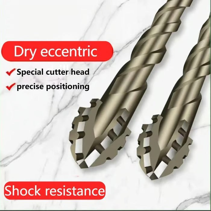 DrillRage – Heavy-Duty Four-Flute Eccentric Bit Set