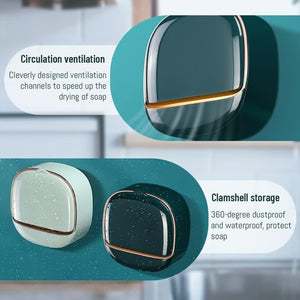 OpalNest – Premium Soap Cradle with Drying Tray