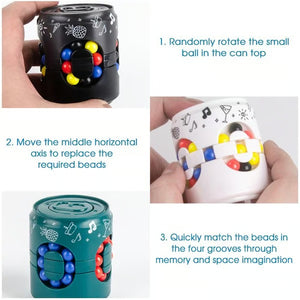 SpinBloc – Multifunctional Cube and Spinner Fidget Toy