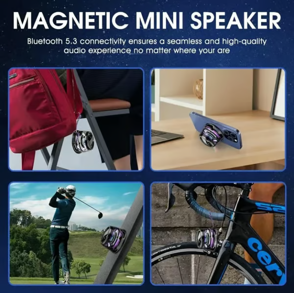 MagSound – Magnetic Wireless Speaker