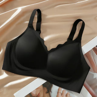 SilkBloom – Seamless Scalloped Push Up Bra