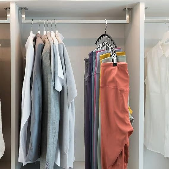 ClipNest – Space Saving Legging Organizer with 10 Clips