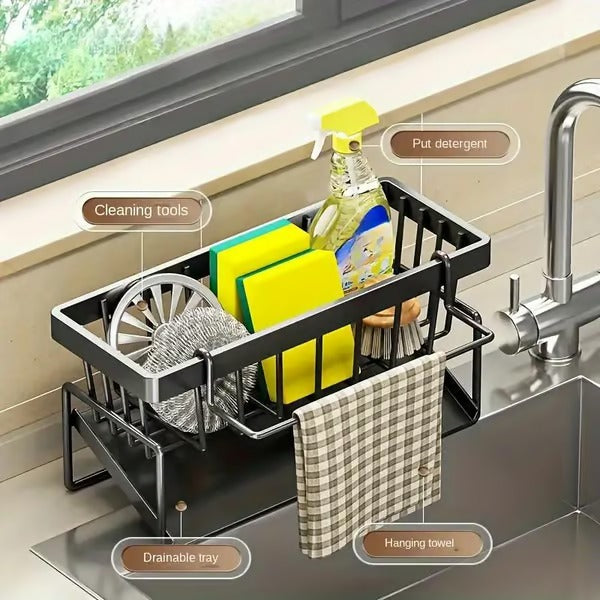 SinkNest – Stainless Steel Organizer Rack