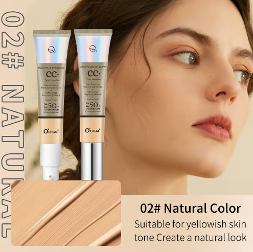 SilkAura – High Coverage SPF50+ Foundation Brush