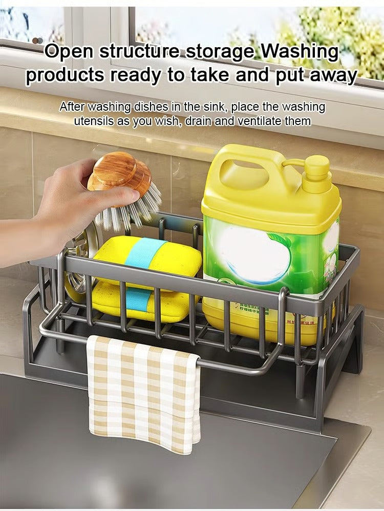 SinkNest – Stainless Steel Organizer Rack