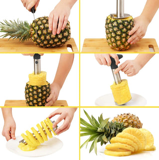 SliceNSpiral – Stainless Steel Pineapple Cutter