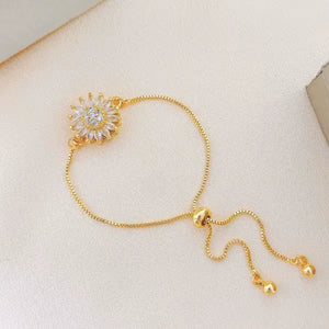 MoodBlossom – Expressive Sunflower Emotion Bracelet