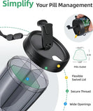 EasyDose – Compact Pill Dispenser with 6 Compartments