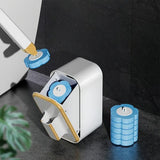 CleanNest – Wall-Mounted Toilet Brush Set