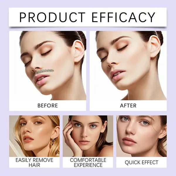 SilkErase – Gentle & Painless Facial Hair Removal Cream