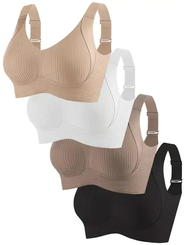 LuxeLift – Ribbed Wireless Bra