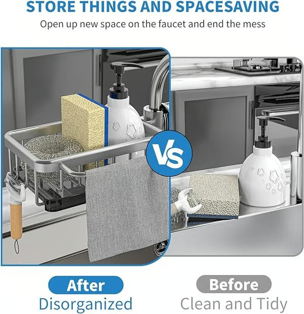 SinkTidy – Kitchen Faucet Organizer Rack