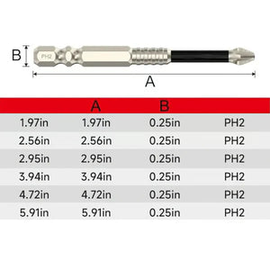 MagnoDrive – Precision Magnetic Drill Bit Set