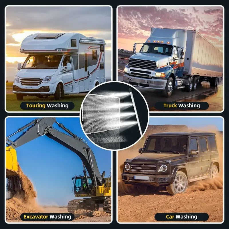 DualBlast – Radiator Cleaning Tool with Air & Water Power