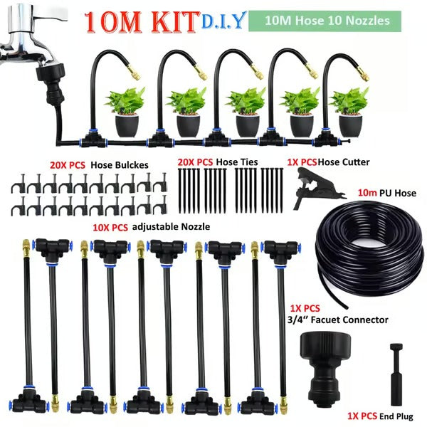 AquaGlide – 360° Curved Garden Irrigation System