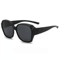 Matte black frame+Grey lenses