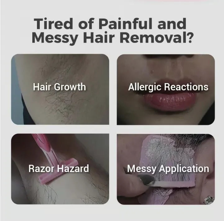 SilkErase – Gentle & Painless Facial Hair Removal Cream