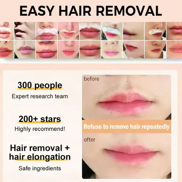 SilkErase – Gentle & Painless Facial Hair Removal Cream