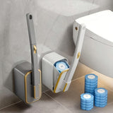 CleanNest – Wall-Mounted Toilet Brush Set