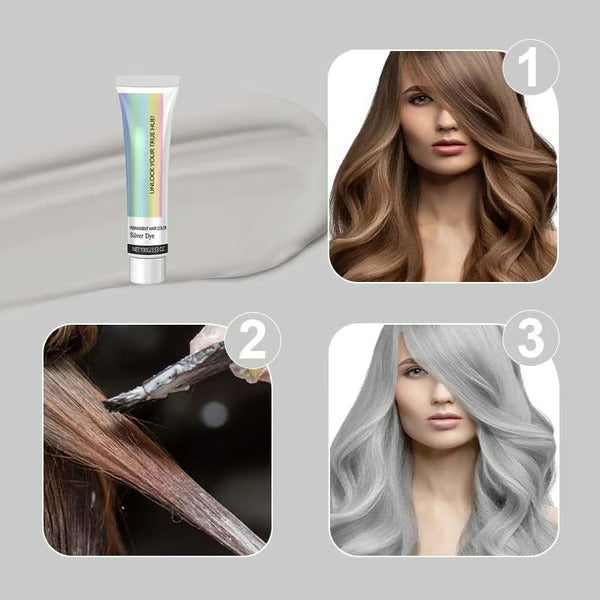 LunaHerb – Natural Silver Hair Dye & Nourishing Treatment