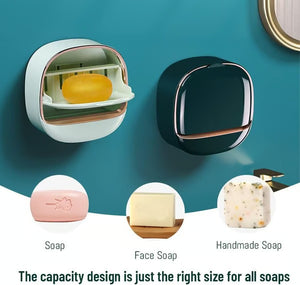 OpalNest – Premium Soap Cradle with Drying Tray