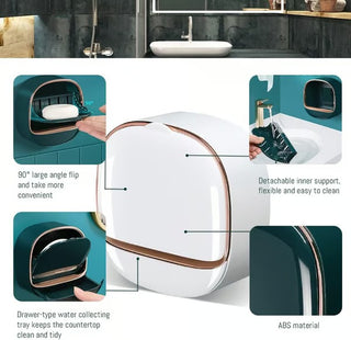 OpalNest – Premium Soap Cradle with Drying Tray