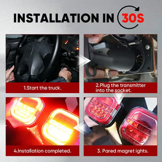 BrightHaul – Heavy Duty Trailer Light Wiring Kit