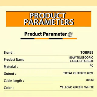 Tobrbe – Compact 80W GaN Charger with Dual Ports