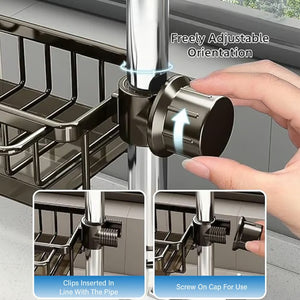 SinkTidy – Kitchen Faucet Organizer Rack