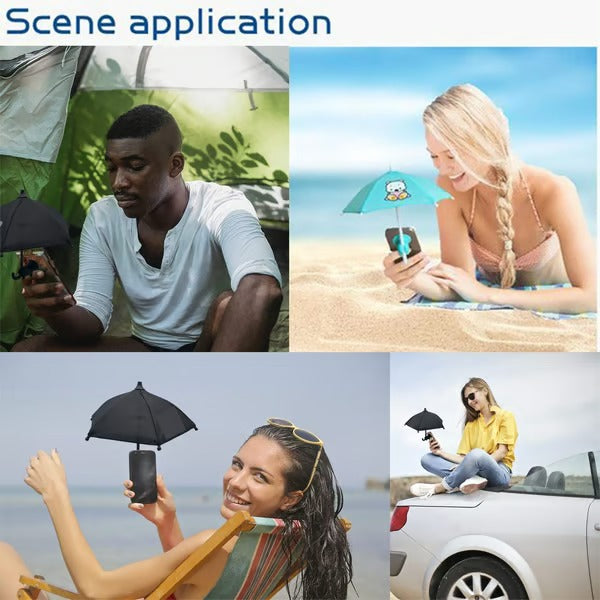SunShieldy – Mini Suction Umbrella for Phones