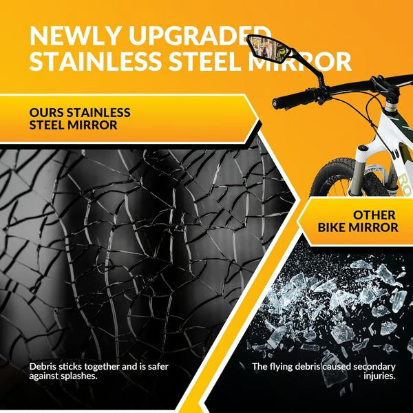 ClearRide – Adjustable Bike Mirror Set