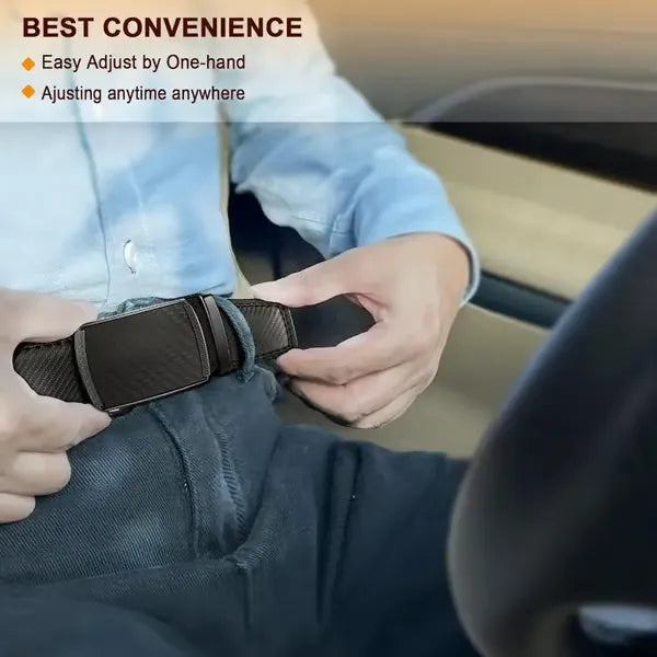 FlexFit – Adjustable Leather Ratchet Belt