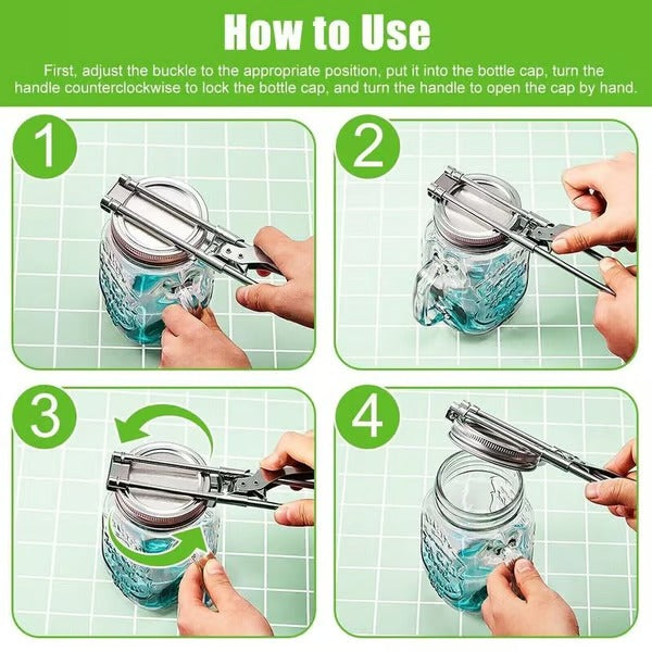 FlexiGrip – Stainless Steel Adjustable Jar Opener