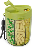 EasyDose – Compact Pill Dispenser with 6 Compartments