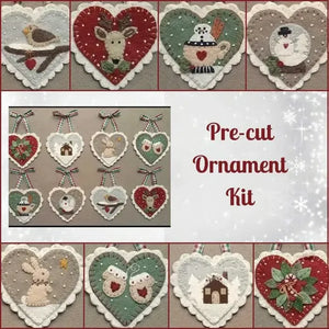 HeartHaven – Pre-Cut Felt Holiday Ornament Kit