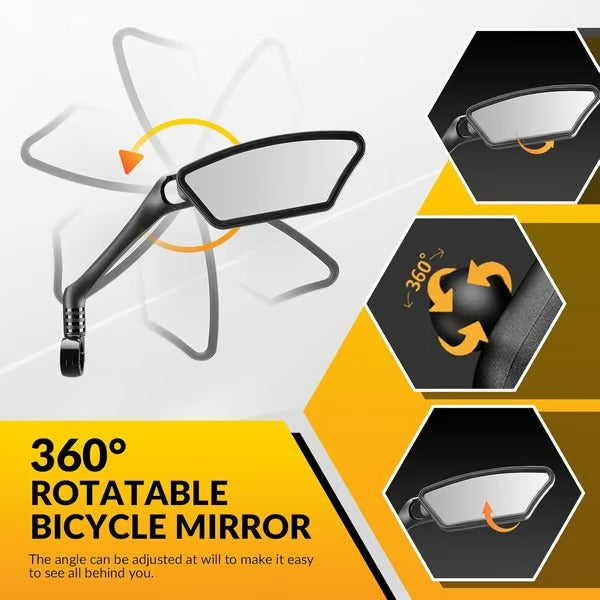 ClearRide – Adjustable Bike Mirror Set