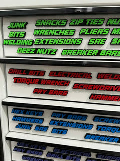 QRTMark – Magnetic Drawer Label Tags