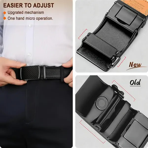 FlexFit – Adjustable Leather Ratchet Belt