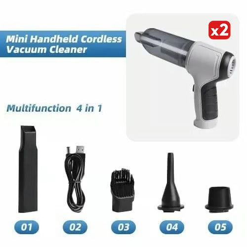 DustBlitz – Powerful Wireless Car Vacuum Cleaner