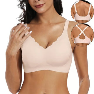 LaceBloom | Seamless Push-Up Bra
