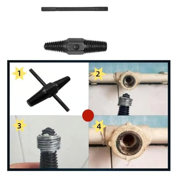 FixForge – Dual Head Damaged Screw Extractor Set
