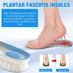CloudStep – 4D Comfort Insoles for All-Day Relief