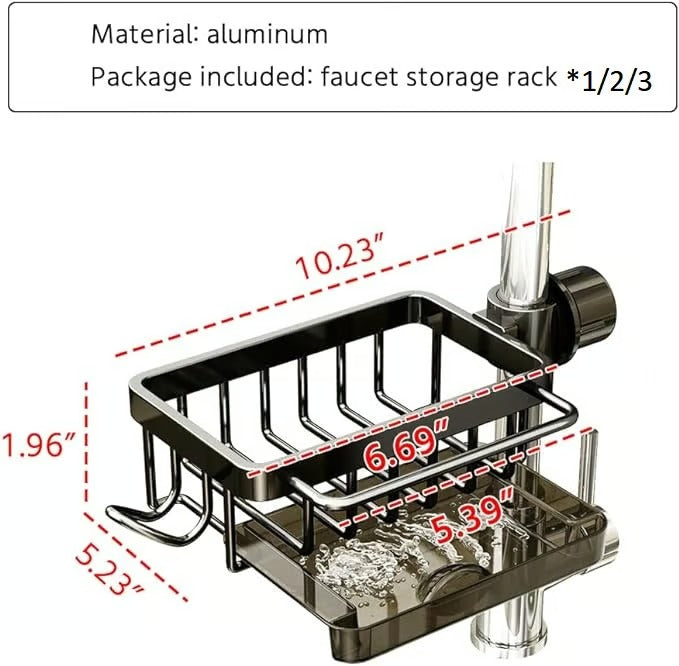 SinkTidy – Kitchen Faucet Organizer Rack