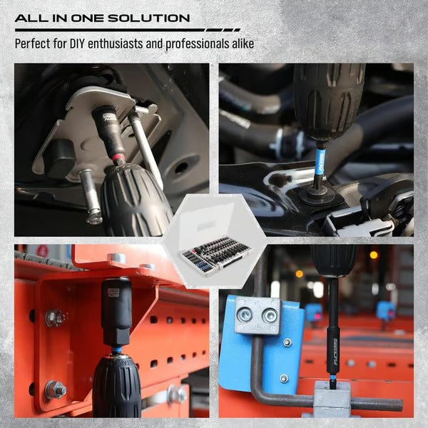BoltMaster – Magnetic Impact Nut Driver Kit (46 pcs)
